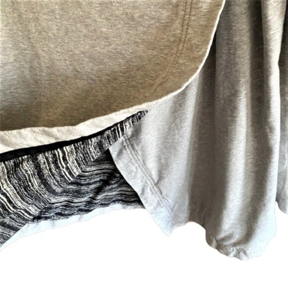 Lululemon Savasana wrap light gray cowl neck jacket 4 - Picture 5 of 7